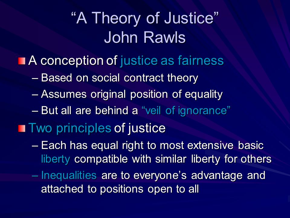 Moral responsibility and the veil of ignorance according to john rawls